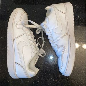 cute white nike court vision lows
